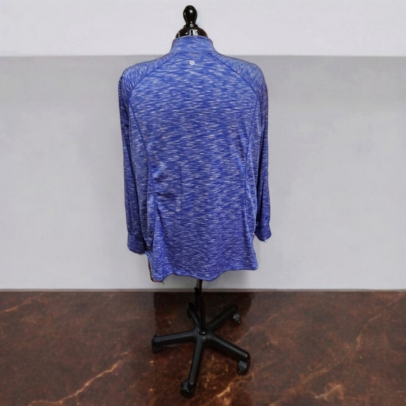 Women's Livi Active Jacket by Lane Bryant 26/28 Blue White - Picture 4 of 9